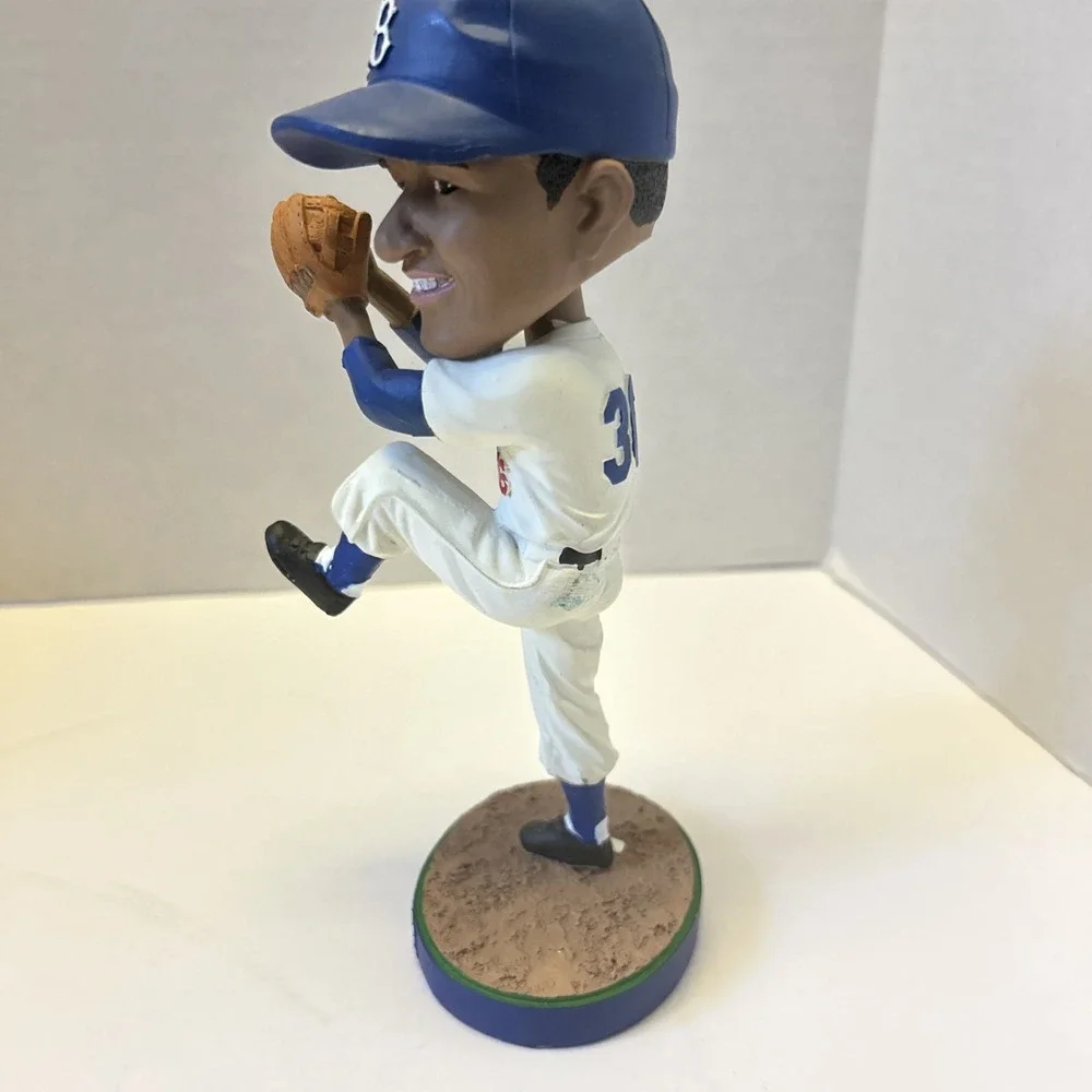 bobblehead of Don Newcombe, a legendary pitcher for the Brooklyn Dodgers